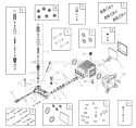 Page B Diagram and Parts List for 020297-0  Briggs and Stratton Pressure Washer